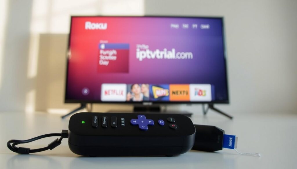 Roku iptv trial setup