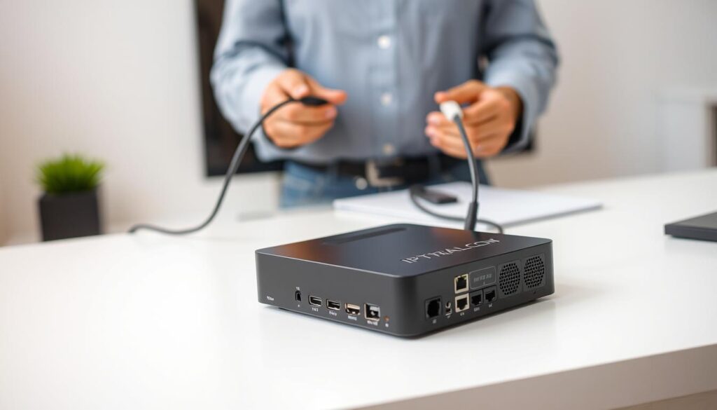 iptv box setup process